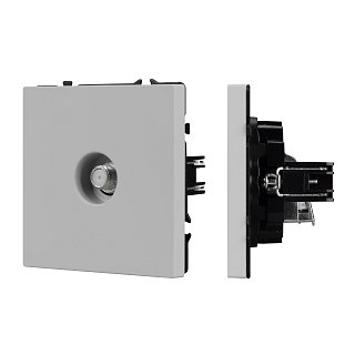 Механизм спутниковой розетки SCT-NOBE-MST1-SFPL-IS (SAT) (Arlight, Никель)
