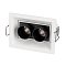 Светильник MS-ORIENT-BUILT-TURN-TC-S67x90-5W Day4000 (WH-BK, 30 deg, 230V) (Arlight, IP20 Металл, 5 лет)