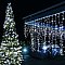 Светодиодная гирлянда ARD-EDGE-CLASSIC-2400x600-BLACK-88LED-STD BLUE (230V, 6W) (Ardecoled, IP65, 1 год)