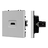 Механизм HDMI розетки SCT-NOBE-MHD1-SFPL-IS (Arlight, Никель)