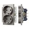 Механизм электрической розетки SCT-MEUD-PL-GR (250V, 16A) (Arlight, -)