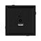 Механизм USB розетки SCT-TENDO-MUAC-SFPL-BK (5V, 3A, QC3) (Arlight, Матовый черный)