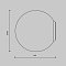 Настенный светильник (бра) Базовая форма / Basic form E14х1