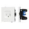 Механизм компьютерной розетки двойной SCT-TENDO-MPC2-SFPL-WH (RJ-45, CAT6) (Arlight, Матовый белый)