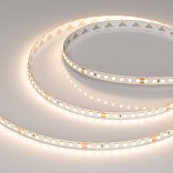 Светодиодная лента RT-A128-8mm 24V Warm3000 (10 W/m, IP20, 5m) (Arlight, высок.эфф.150 лм/Вт)