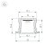 Профиль ARH-LINE-2315-F-2000 ANOD GOLD (Arlight, Алюминий)