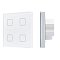 INTELLIGENT ARLIGHT Сенсорная панель DALI-301-11-IN White (BUS/24V, Backlight) (IARL, IP20 Пластик, 5 лет)