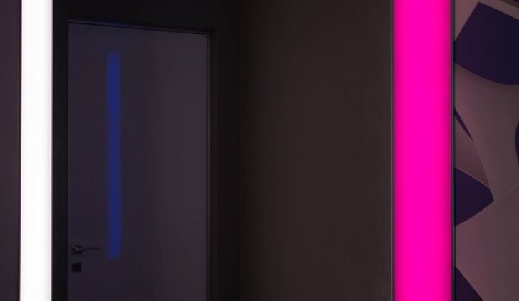 Освещение кухни светодиодной лентой RGB компании Arlight