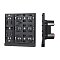 INTELLIGENT ARLIGHT Механизм панели KNX-303-22-IN Black (Bus) (IARL, IP20 Пластик, 2 года)