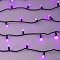 Светодиодная гирлянда ARD-STRING-CLASSIC-10000-BLACK-100LED-MILK-LIVE RGB-DMX (24V, 10W) (Ardecoled, IP65, 1 год)