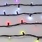 Светодиодная гирлянда ARD-STRING-PRO-10000-BLACK-100LED-MILK-LIVE RGB-DMX (24V, 10W) (Ardecoled, IP65, 2 года)