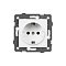 Механизм электрической розетки SCT-MEU1-PL-WH-V (250V, 16A) (Arlight, -)