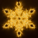 Фигура светодиодная ARD-SNOWFLAKE-M9-900x900-360LED Warm (230V, 22W) (Ardecoled, IP65, 1 год)