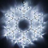 Фигура светодиодная ARD-SNOWFLAKE-M7-450x375-108LED White (230V, 6.5W) (Ardecoled, IP65, 1 год)
