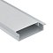Алюминиевый профиль встраиваемый с фланцем 30x6 (Серебро, 2 м), ALM003S-2M