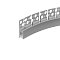 Профиль WALL-FANTOM-BENT-W10-SIDE-2000 ANOD (Arlight, Алюминий)