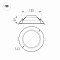 Светильник IM-145WH-Cyclone-14W Warm White (Arlight, Металл)