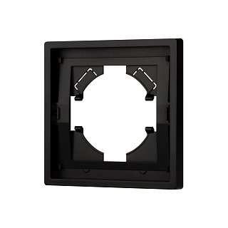 Рамка пластиковая FRM-TENDO-PL-1-BK (Arlight, Черный)