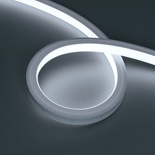 Лента герметичная NOVA-TOP-PU-A120-16x15mm 24V White7200 (10 W/m, IP68, 1m, wire x1) (Arlight, Полиуретан)