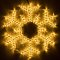 Фигура светодиодная ARD-SNOWFLAKE-M5-600x600-360LED Warm (230V, 20W) (Ardecoled, IP65, 1 год)