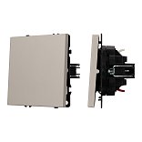 Механизм звонкового выключателя SWT-NOBE-MKR1-SFPL-CA (230V, 10A) (Arlight, Кашемир)