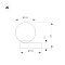Светильник SP-ORNELLA-TAB-L150-R125-6W Warm3200-MIX (WH, 300 deg, 230V, TOUCH-DIMM) (Arlight, IP20 Металл, 3 года)