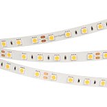 Светодиодная лента RT-B60-10mm 24V White6000 (14.4 W/m, IP20, 5m) (Arlight, 14.4 Вт/м, IP20)