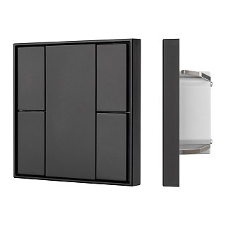 INTELLIGENT ARLIGHT Панель KNX-223-4-BLACK (BUS) (IARL, IP20 Пластик, 3 года)