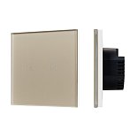 Выключатель сенсорный SWT-OMALI-S02-ZB-GD (250V, 10A, Zigbee) (Arlight, Стекло)