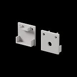 Комплект заглушек (для профиля 20x20) 2 шт., ALM-2020B-EC 642077