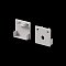 Комплект заглушек (для профиля 20x20) 2 шт., ALM-2020B-EC 642077
