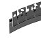 Профиль PLINTUS-FANTOM-BENT-H20-SIDE-2000 BLACK (Arlight, Алюминий)