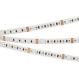 Светодиодная лента RT 2-5000 24V RGB 8mm (3838, 120 LED/m, LUX) (Arlight, 11 Вт/м, IP20)