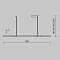 Подвесной светильник Гало / Halo 3000-4000К 48Вт