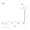 Светильник SP-CARAMELA-HANG-L720-12W Warm2700 (BK, 360 deg, 230V) (Arlight, IP20 Натуральный шелк, 3 года)