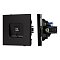 Механизм компьютерной розетки SCT-TENDO-MPC1-PL-BK (RJ-45, CAT6) (Arlight, Черный)