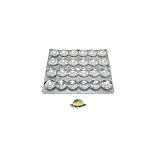 Блок линз 24B70-M120х120 (70°, 24x LED) (Turlens, -)