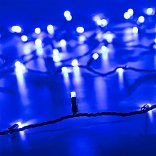 Светодиодная гирлянда ARD-STRING-CLASSIC-10000-BLACK-100LED-STD BLUE (230V, 7W) (Ardecoled, IP65, 1 год)