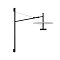 Светильник SP-CAMPANA-WALL-L1450-9W Warm3000 (BK, 130 deg, 230V, TELESCOPIC) (Arlight, IP20 Металл, 5 лет)