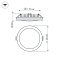 Светодиодная панель LTD-135SOL-20W Day White (Arlight, IP44 Пластик, 3 года)