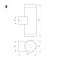 Светильник LGD-RAY-WALL-TWIN-R65-2x9W Day4000 (GR, 23 deg, 230V) (Arlight, IP65 Металл, 3 года)