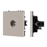 Механизм телевизионной розетки SCT-NOBE-MTV1-SFPL-CA (Arlight, Кашемир)