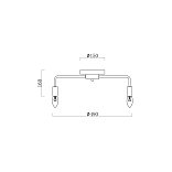 Люстра FR4010CL-05GB Матис E14x5