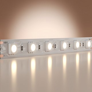Светодиодная лента Базовая 24В 5050 14,4Вт/м 4000K 5м IP 20 201190