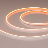 Светодиодная лента герметичная VELA-M240-2.5x6mm 24V Warm2400 (5 W/m, IP65, 5m) (Arlight, узкая)
