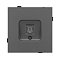 Механизм компьютерной розетки SCT-TENDO-MPC1-SFPL-GR (RJ-45, CAT6) (Arlight, Матовый графитовый)