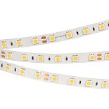 Светодиодная лента RT 2-5000 24V Cool 8K 2x (5060, 300 LED, LUX) (Arlight, 14.4 Вт/м, IP20)