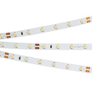 Светодиодная лента RT 2-5000 24V Day5000 (3528, 300 LED, CRI98) (Arlight, 4.8 Вт/м, IP20)