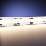 Светодиодная лента Ультра 24В COB 12Вт/м 3000К 5м IP 20 201075