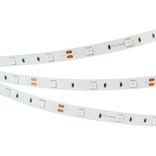 Светодиодная лента RT 2-5000 12V Red (5060, 150 LED, LUX) (Arlight, 7.2 Вт/м, IP20)